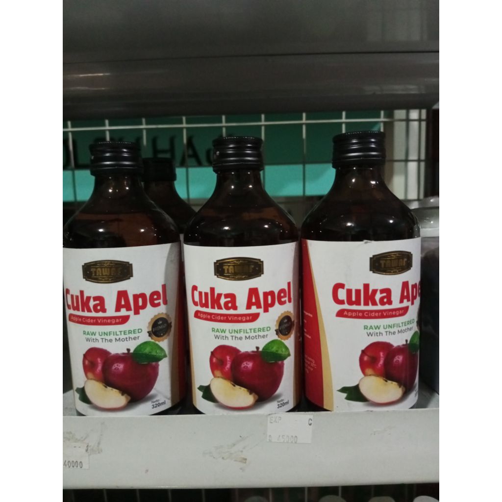 

Cuka Apel Vinegar Tawaf With The Mother 320 ml