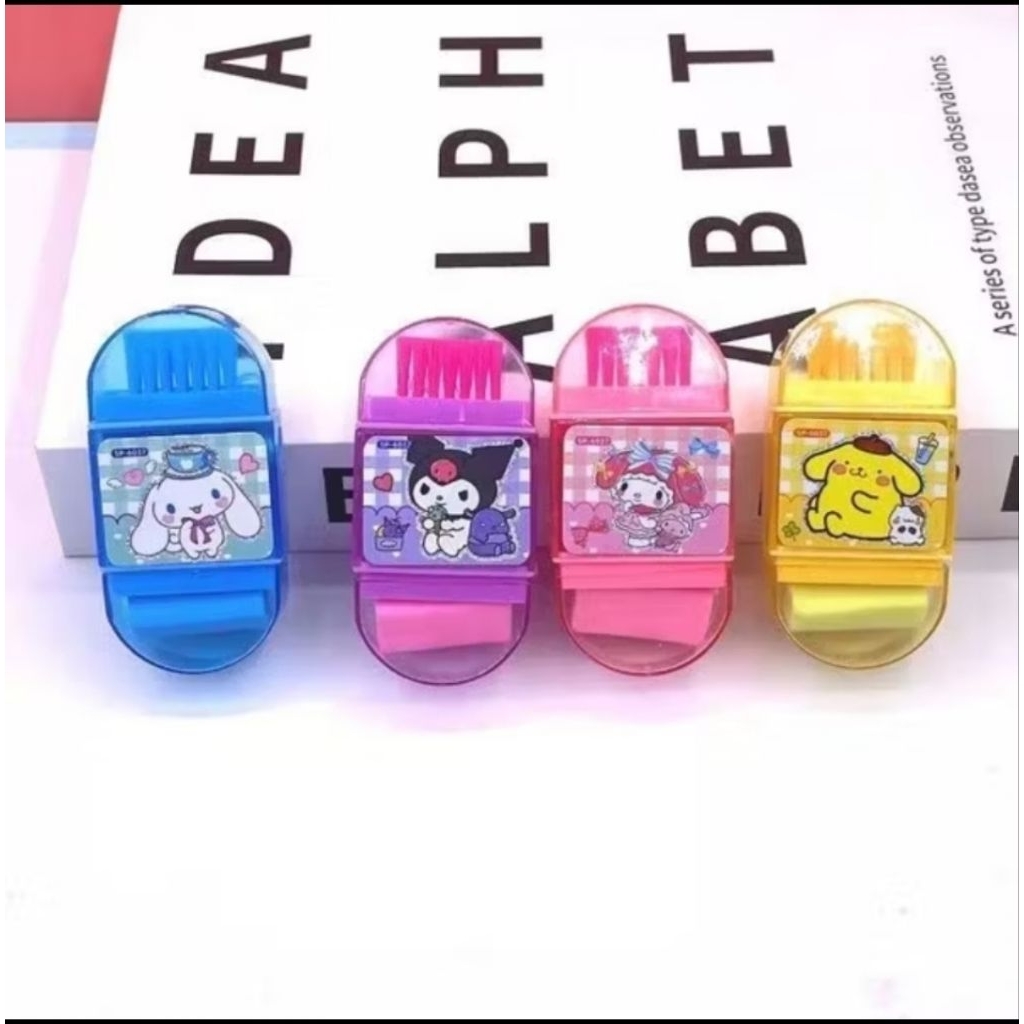 

3 in 1 Rautan Penghapus dan Sikat Brush dalam 1 Pcs