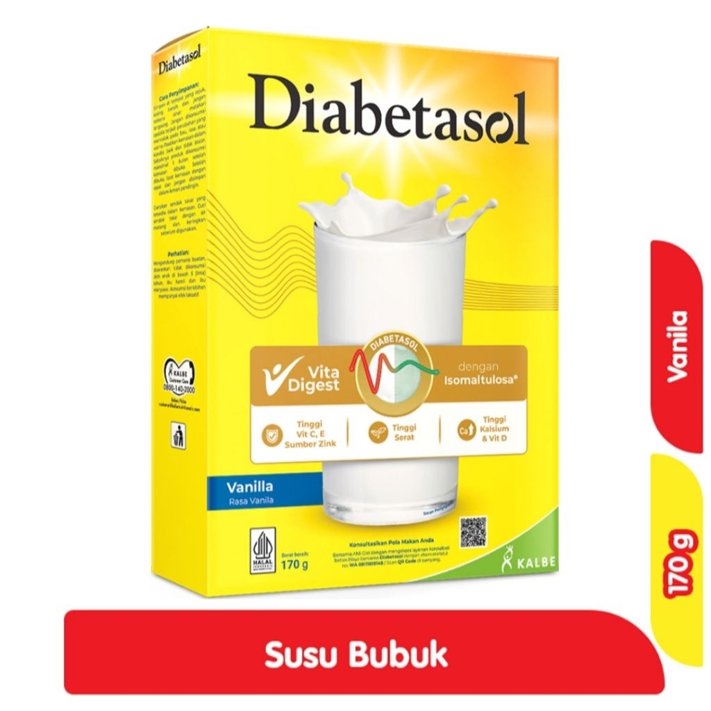 

Diabetasol Vanila 170G