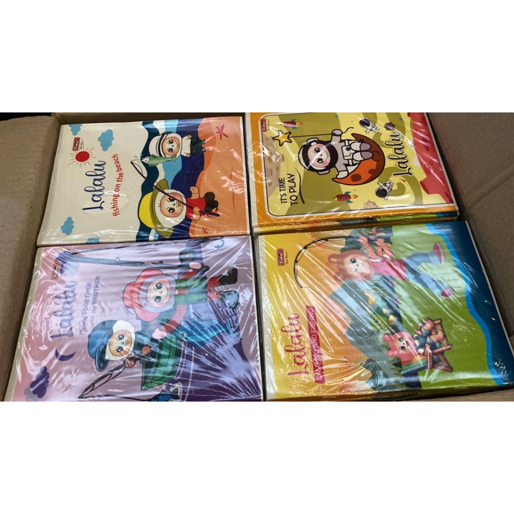 

( 10 pcs ) BUKU I-BOOK 38 LEMBAR LABUBU SERIES