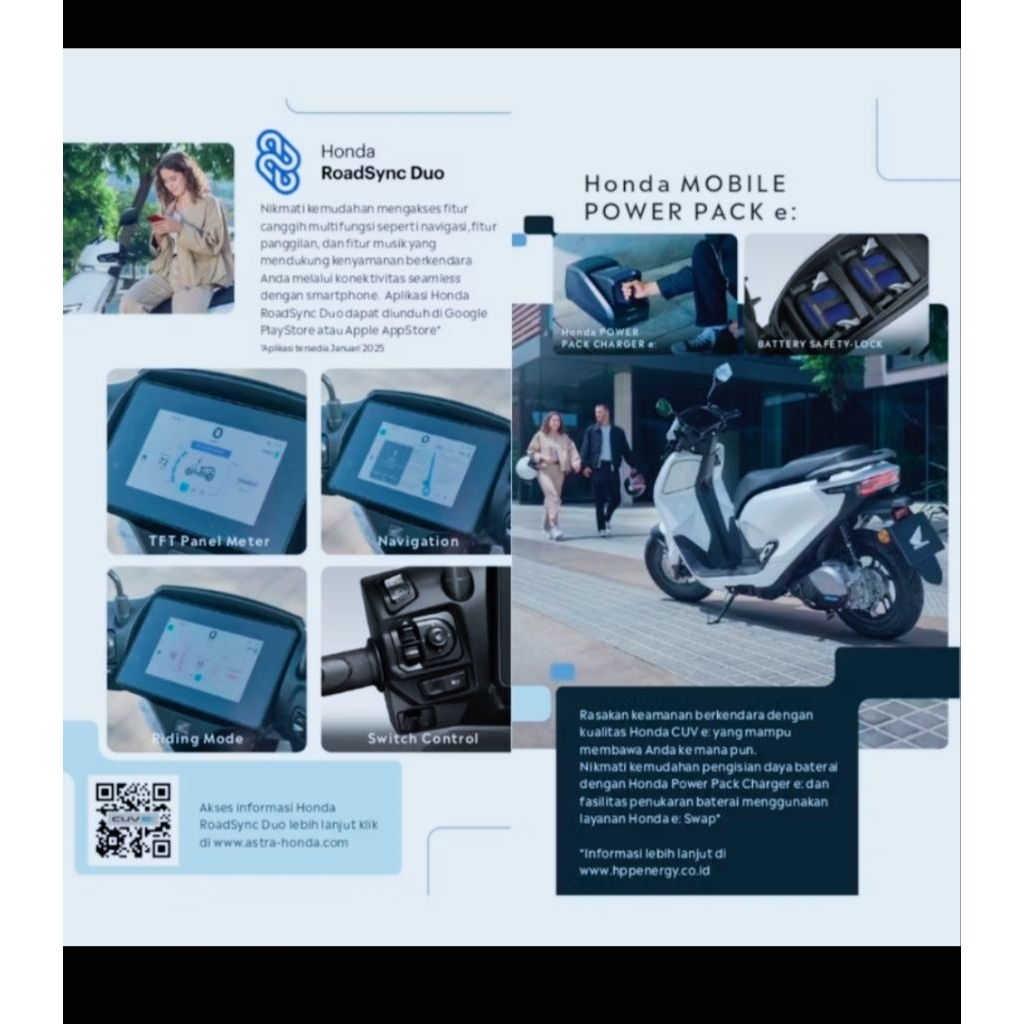 JUAL CEPAT Motor listrik Honda CUV e second nett