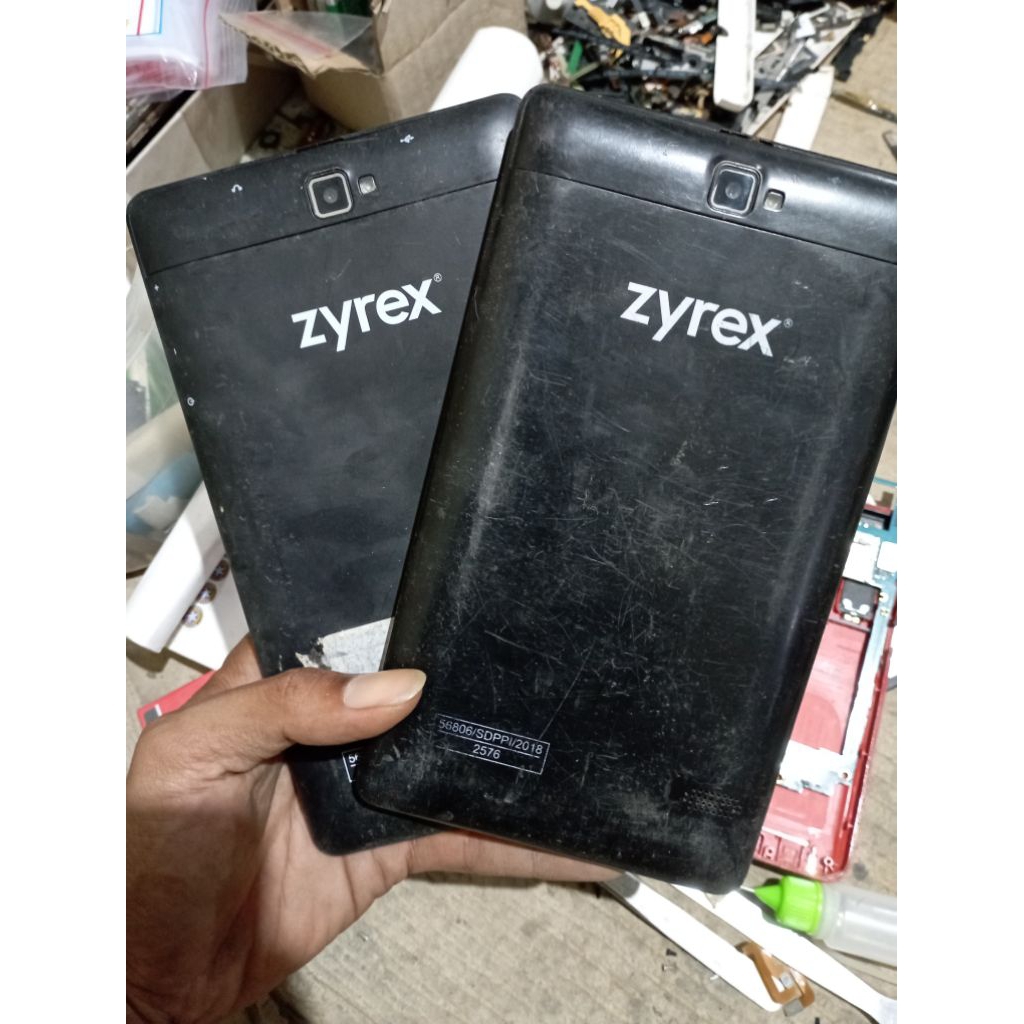 MESIN HIDUP TAB ZYREX MINUS LCD