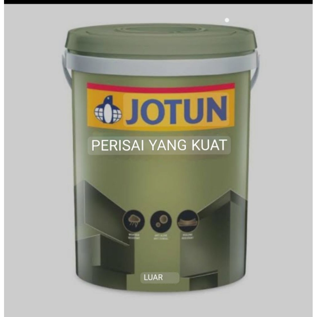 Cat Jotun TOUGH Shield warna Brilliant white