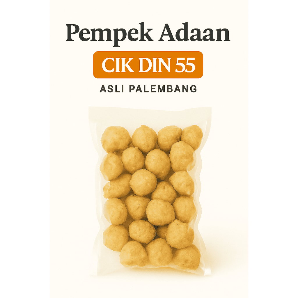 

Paket Pempek Adaan isi 10 pcs + Cuko