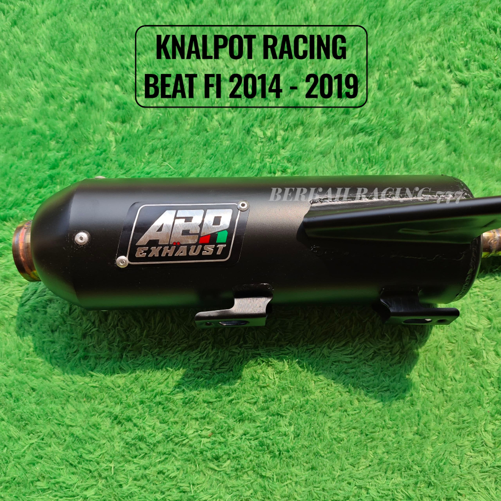 Knalpot standar racing beat fi 2014 2019 saringan full bas adem