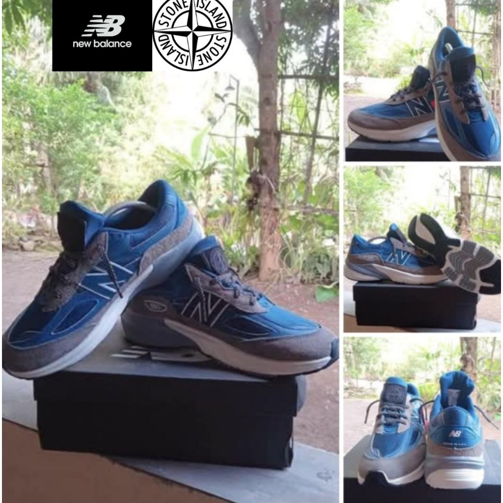 NB 990USA x STONE ISLAND Navy