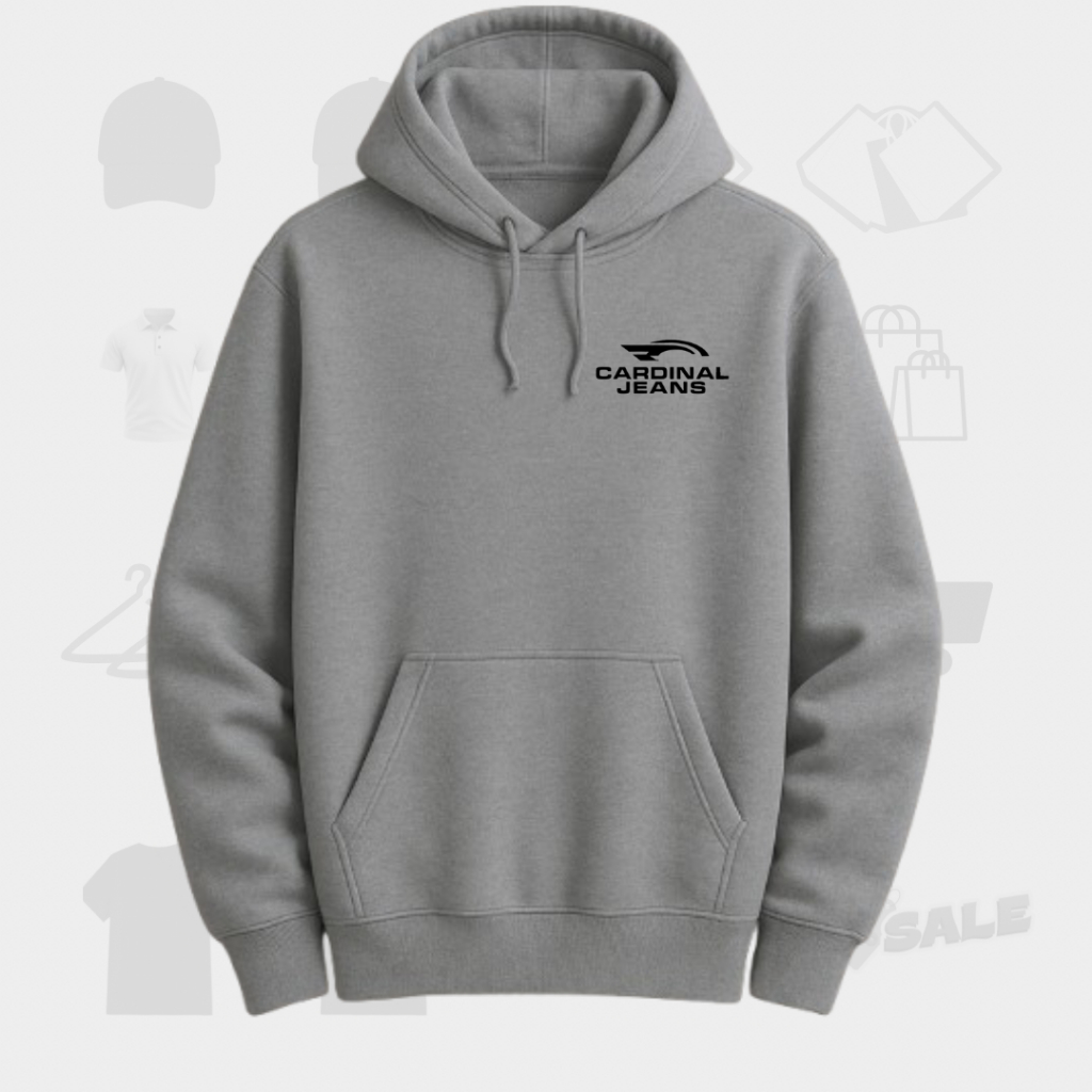 IDN - Jaket Sweater Hoodie - Terbaru Hoodie Distro Pria Wanita - CardJeans Hitam