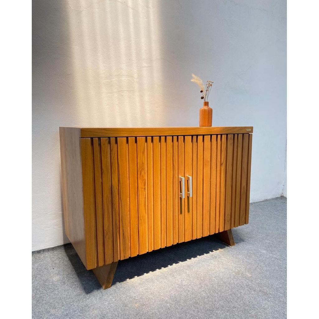 buffet kecil kayu jati buffet salur