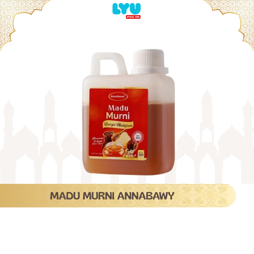 

MADU MULTIFLORA ANNABAWY 500gr – madu murni nektar bunga multiflora | rasa manis alami & khas | bantu tingkatkan daya tahan tubuh | 100% asli tanpa campuran | cocok untuk konsumsi harian
