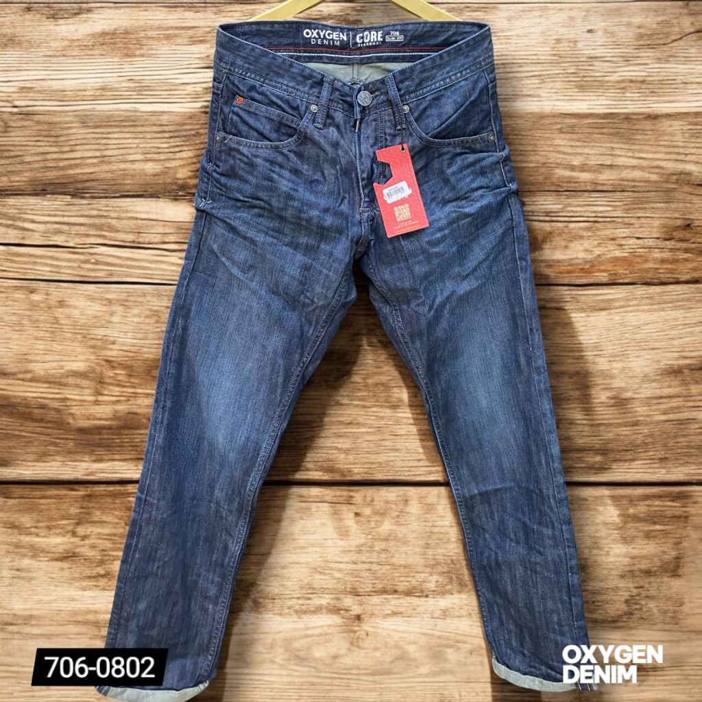 celana oxygen panjang/OXYGEN DENIM SLIMFIT 706-0901