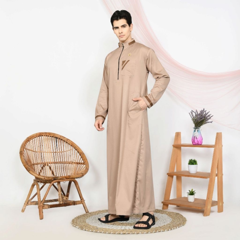HOT SALE JUBAH PRIA DEWASA/GAMIS PRIA DEWASA/GAMIS ARAB PRIA AFHSAN KAIN KATUN TOYYOBO LEMBUT DAN