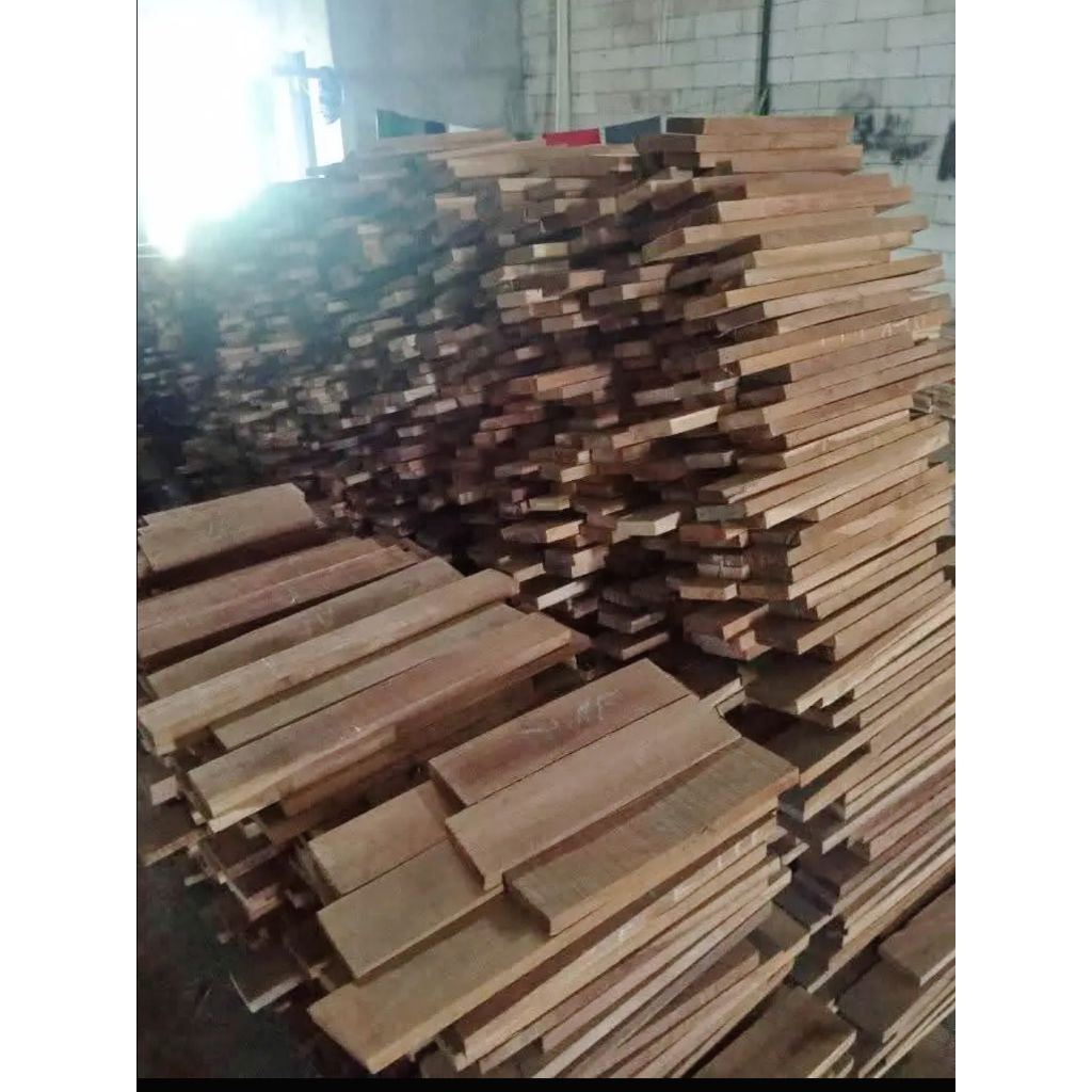 POTONGAN KAYU JATI PAPAN KAYU JATI UKURAN COSTEM