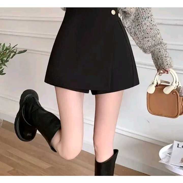 ROK CELANA JUMBO-Celana Pendek Jumbo Wanita-Skirt Pants Korean Style