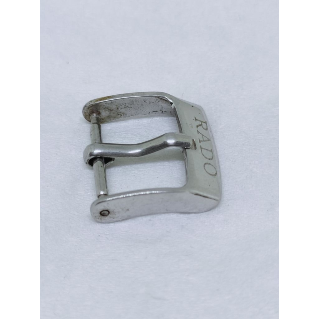 Buckle strap rado watch classic stainless pengait strap kulit jam tangan antik leatherstrap part arl