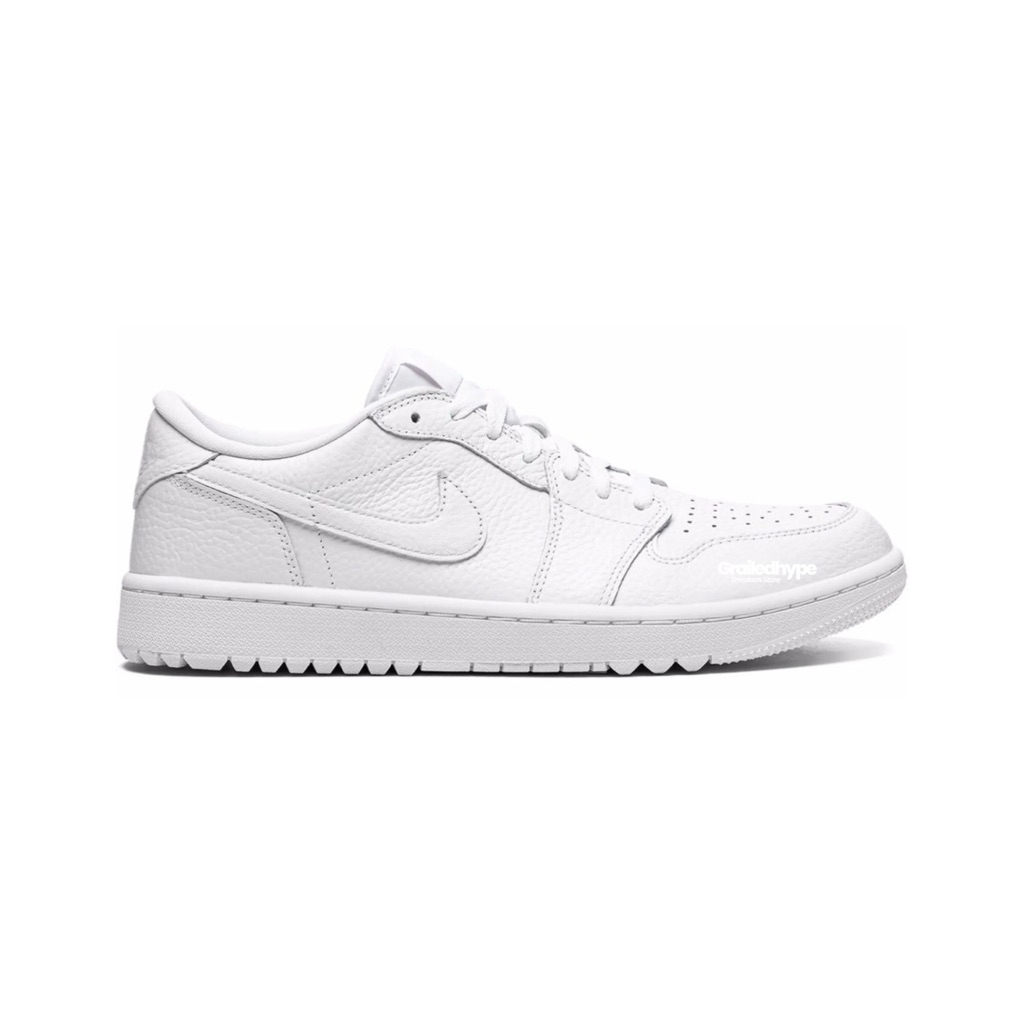 Nike Air Jordan 1 Low Golf Triple White (100% Original)