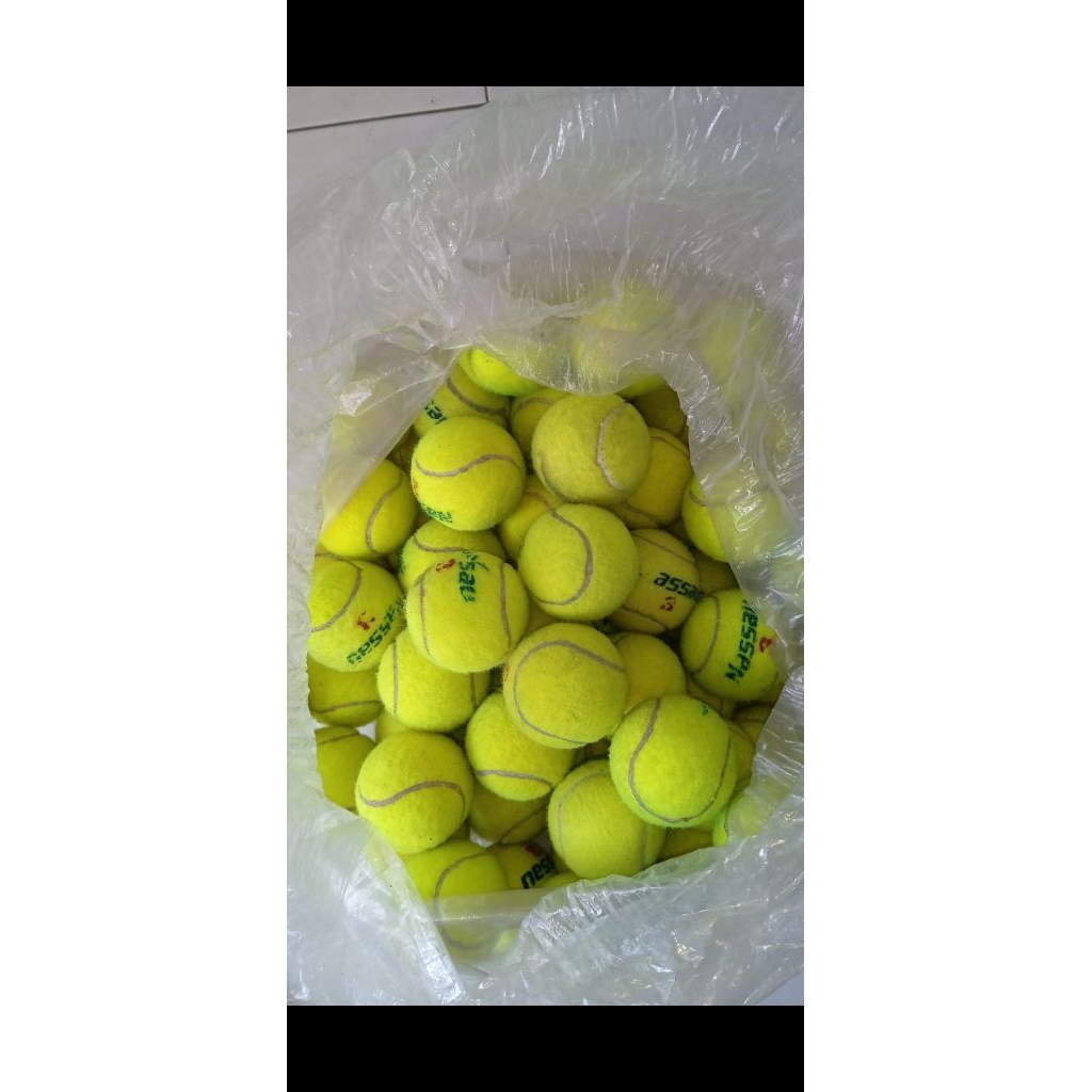 bola tenis bekas