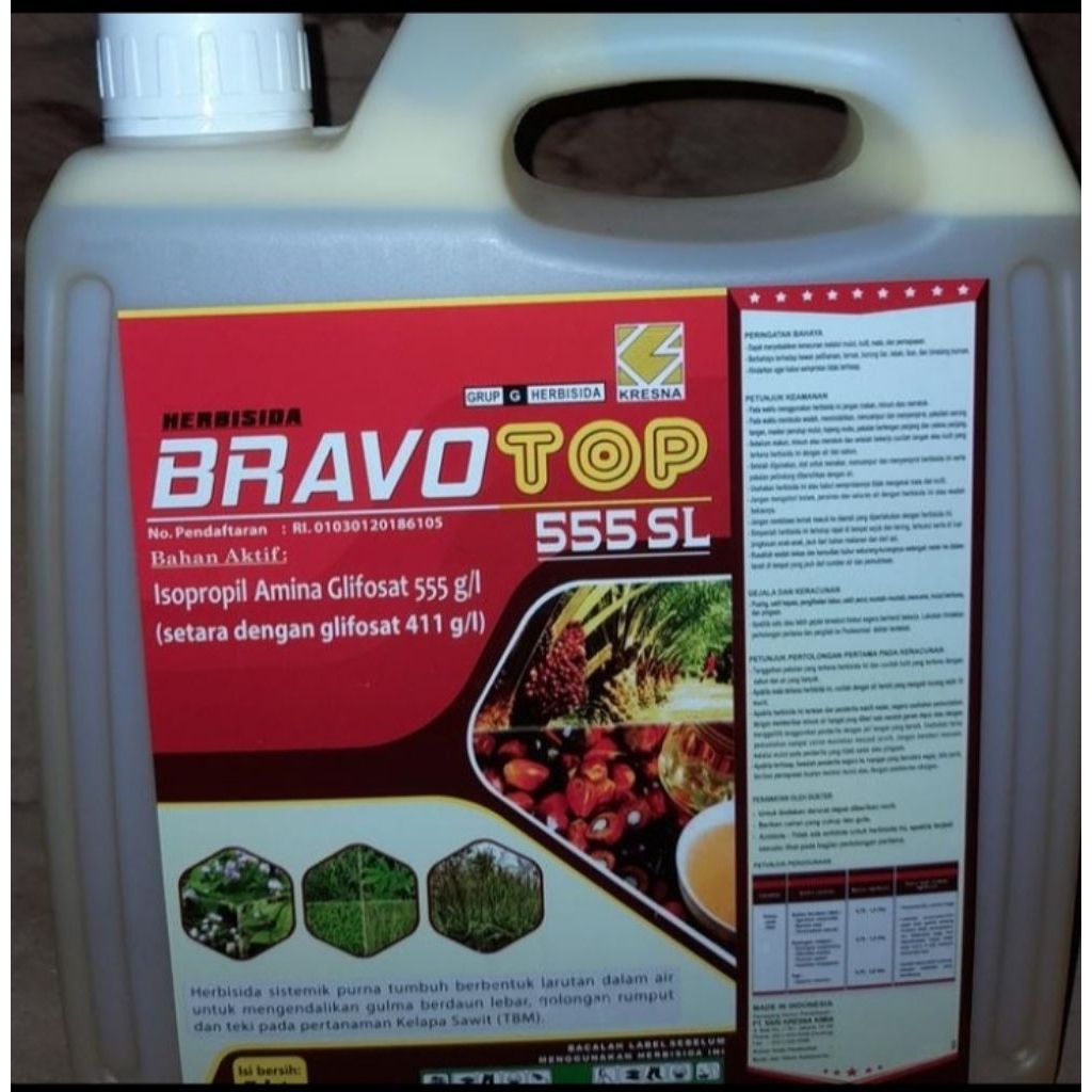 Herbisida BRAVOTOP 5L, 555 SL