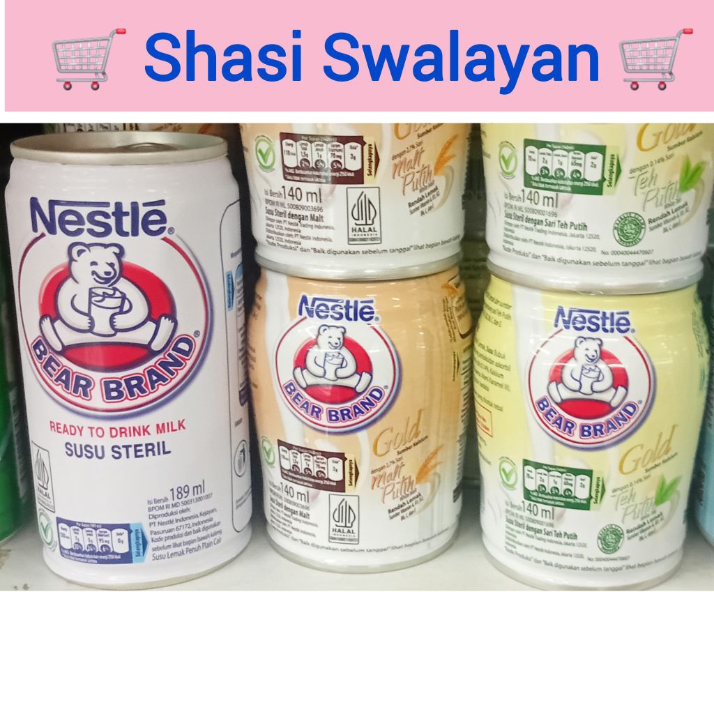 

NESTLE BEAR BRAND SUSU STERIL KALENG