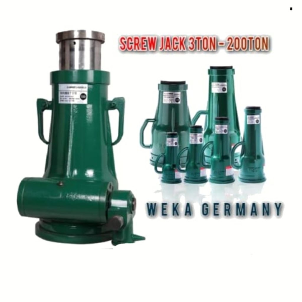 screw jack 100 ton / Dongkrak ulir 100 ton weka germany