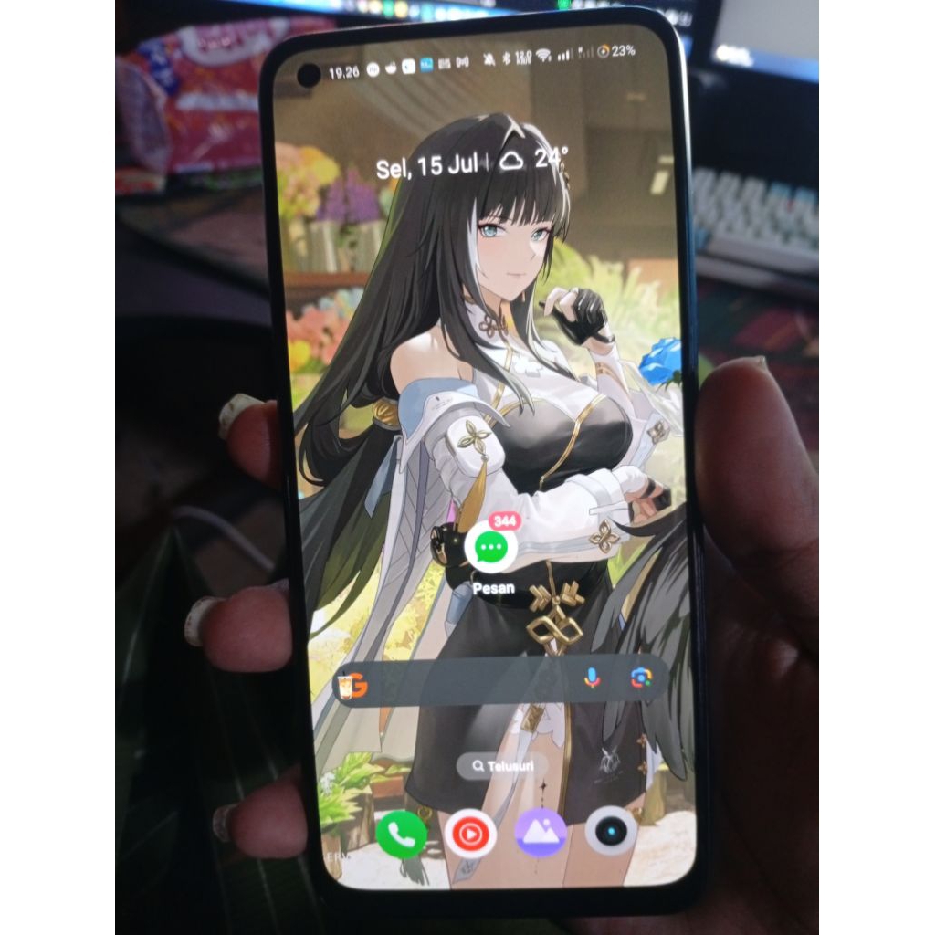 Realme 10 8/128 Second | Minus LCD Ghost Touch | Kelengkapan HP + Charger