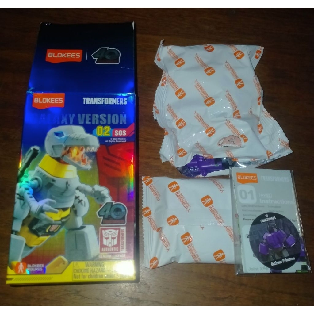 Optimus Prime (IDW) Ungu Galaxy Version 04