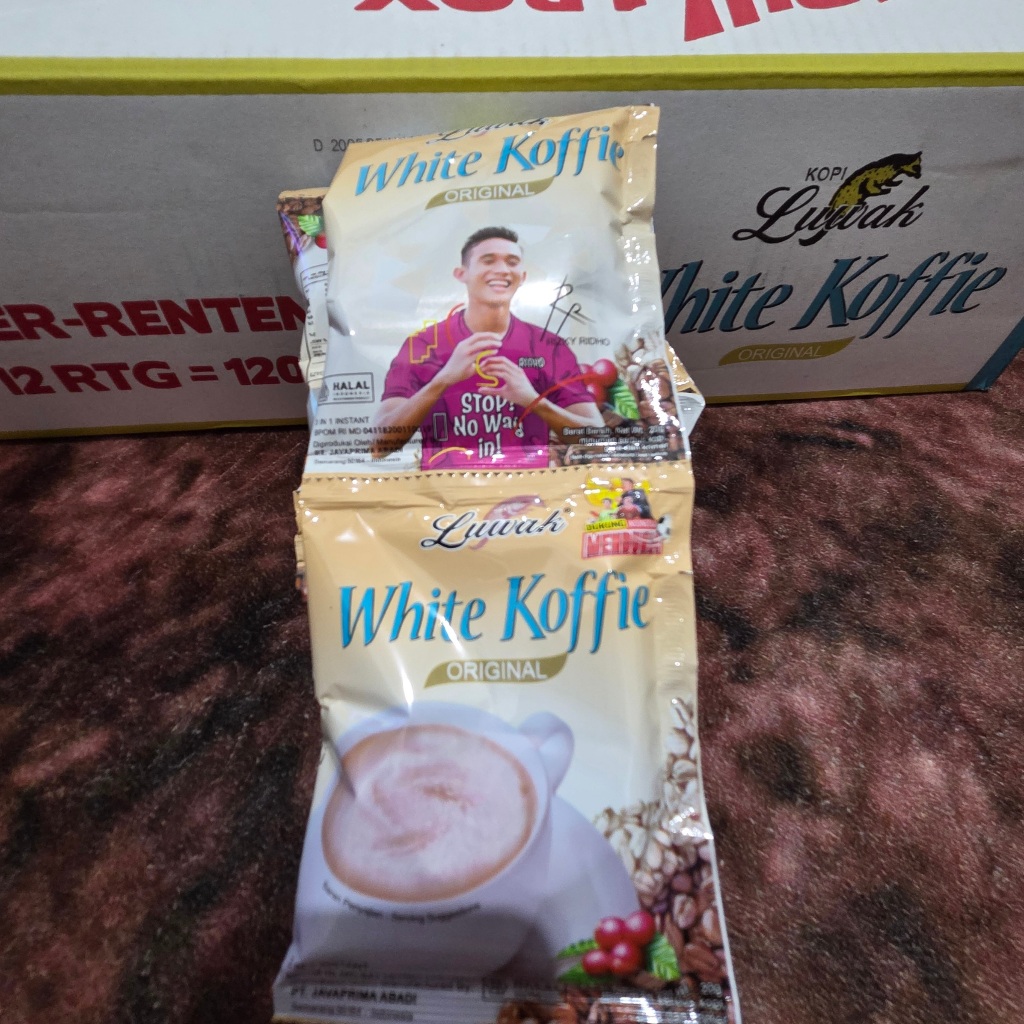 

Luwak White Koffie isi 5 sachet