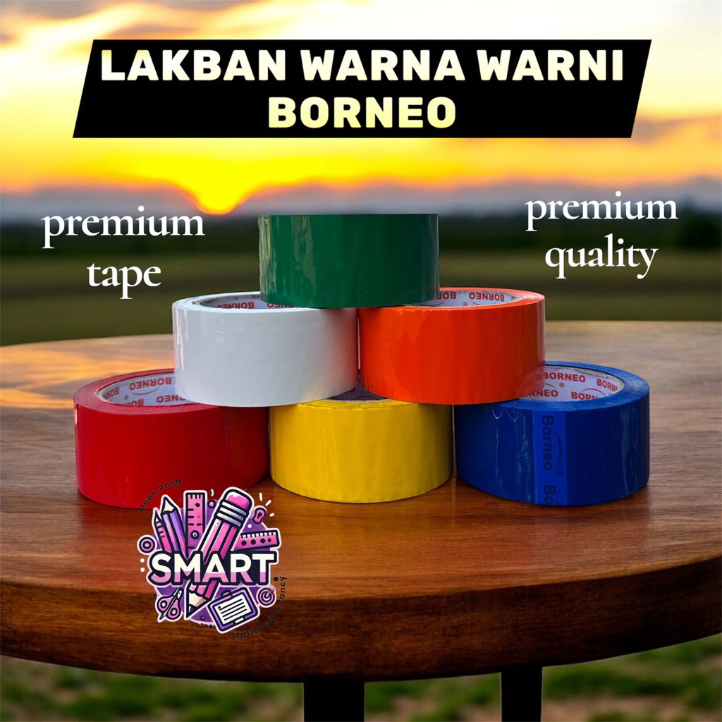 LAKBAN BESAR WARNA BORNEO 48mm