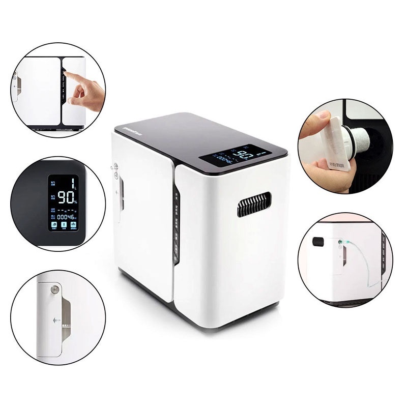 Yuwell Oxygen Concentrator Yuwell YU300 Oxygen Emergency Mesin Oksigen Darurat Yuwell YU 300