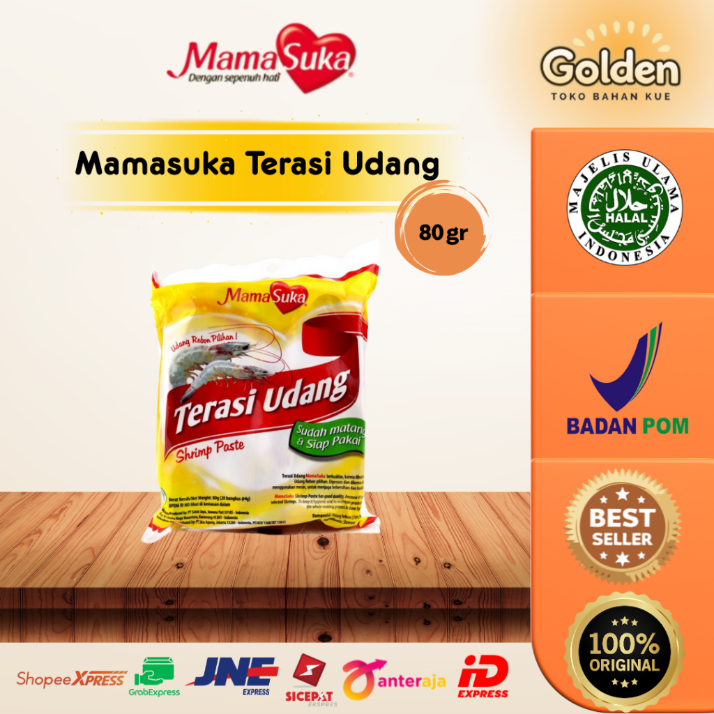 

Mamasuka Terasi Udang 80gr