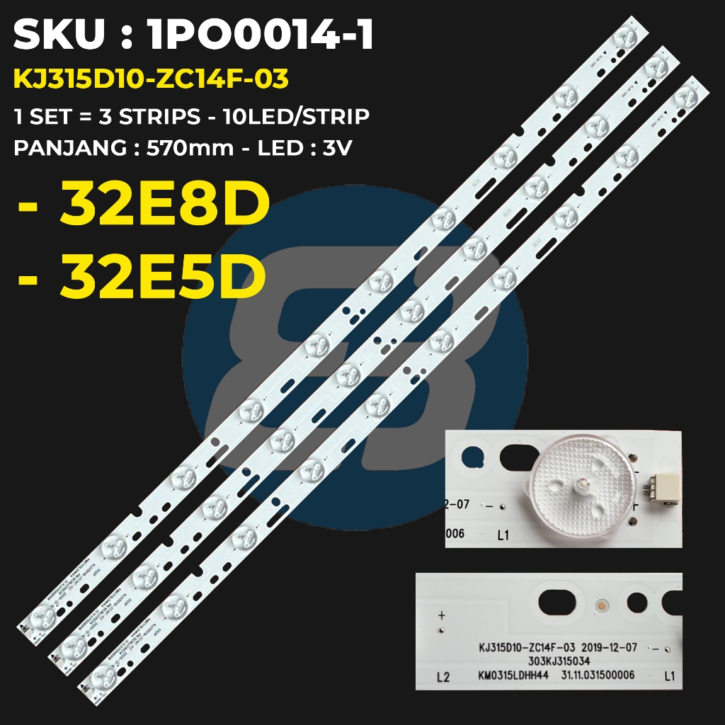 Backlight TV COOCAA 32 Inch 32E8D 32E5D