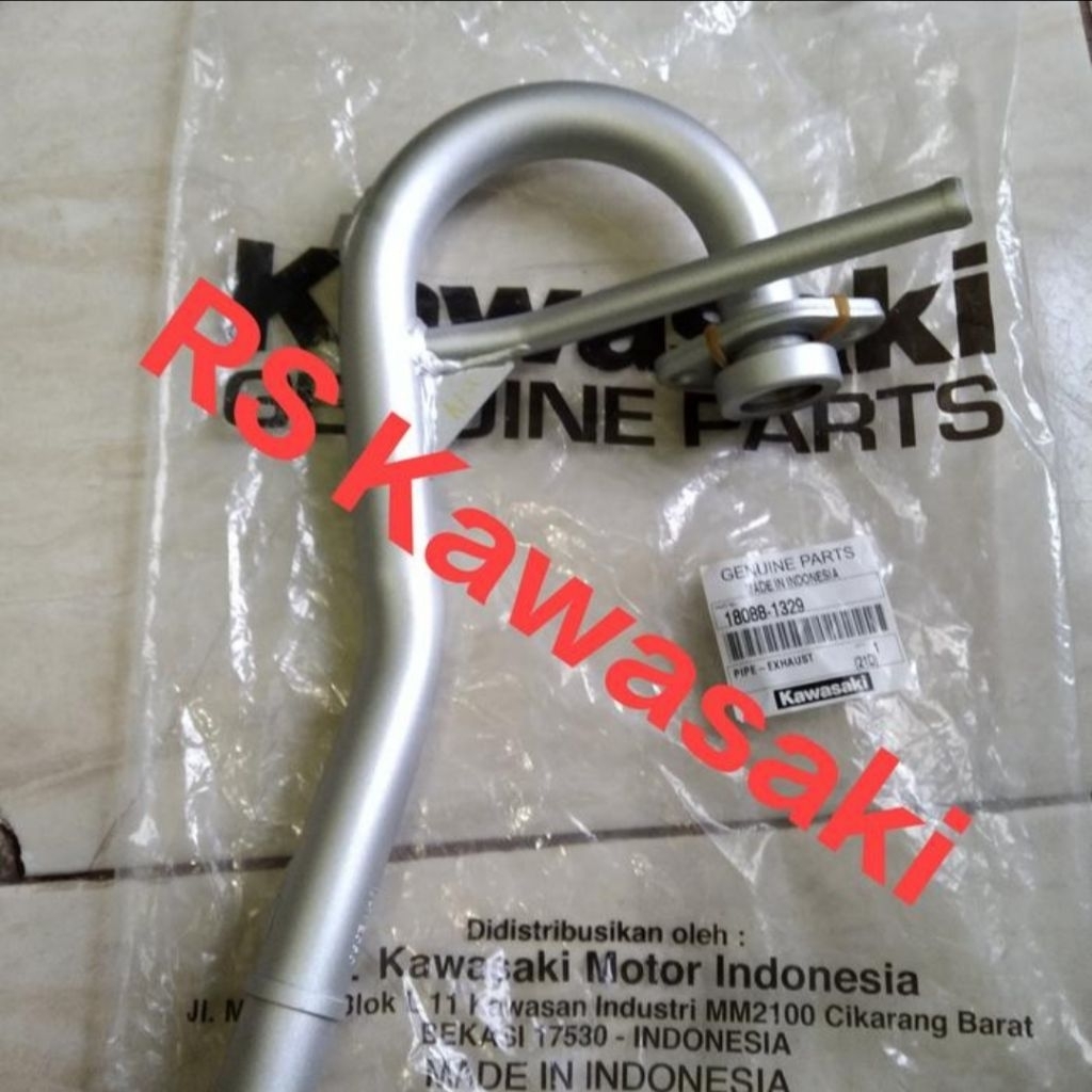 leher pipa knalpot leher knalpot nalpot kawasaki klx 150 bf klx 150bf dtracker 150bf original