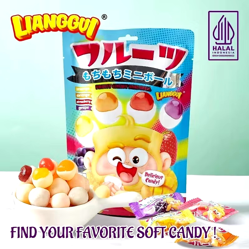 

LIANGGUI Permen Lunak Rasa Buah