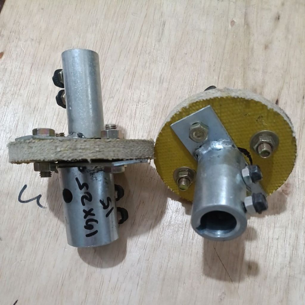 BOHEL BESI SHAFT JOINT sambungan konektor 19mm - 25mm mesin ke as kipas baling perahu