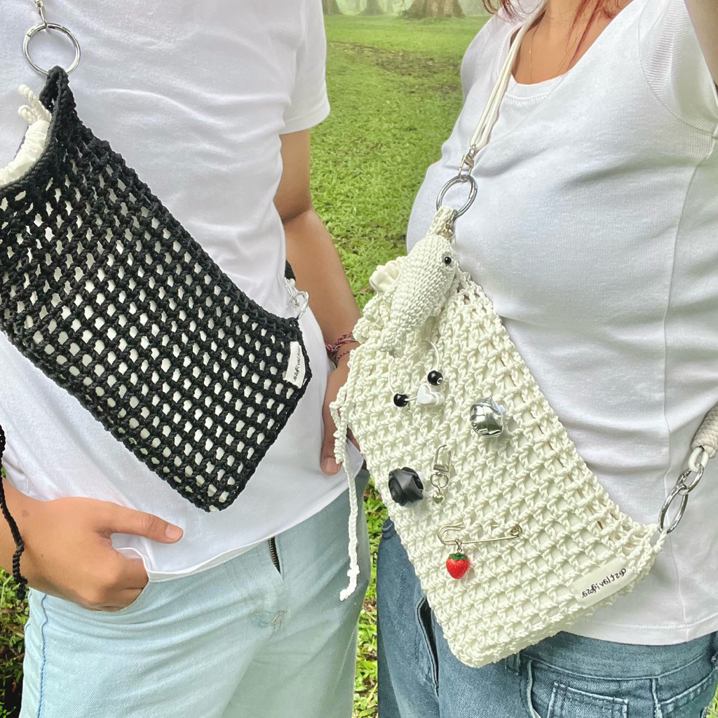 MAULOA CROCHET BAG / TAS RAJUT / CROCHET BAG / TAS LUCU / TAS AESTHETIC