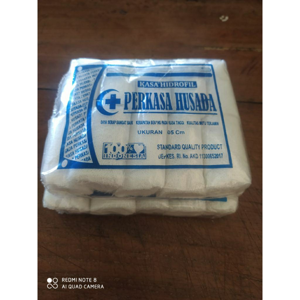 KASA PERBAN 5CM KASA HIDROFIL PERKASA HUSADA ECER PER BUNGKUS