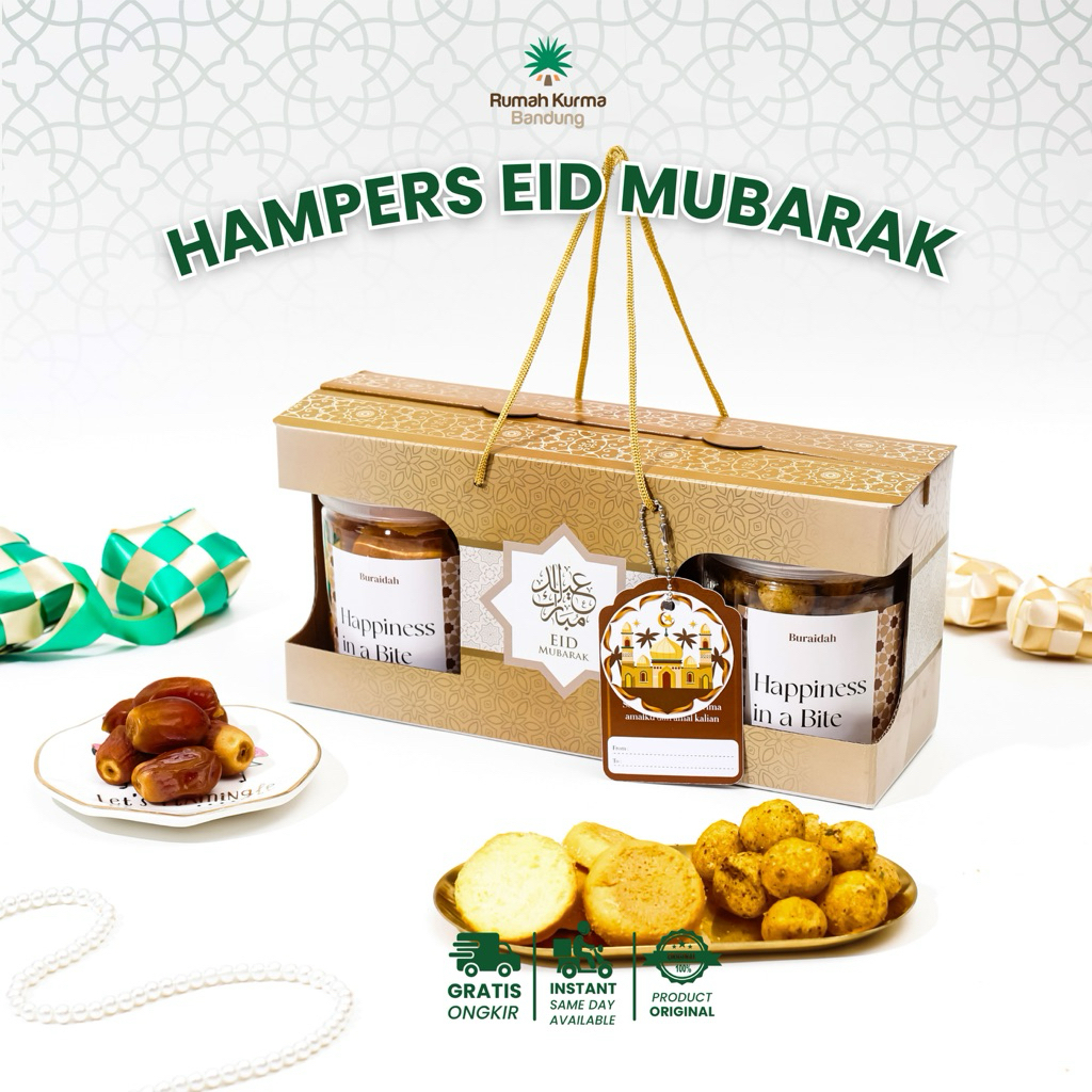 

Hampers Lebaran Paket Box Idul Fitri / Gift Box Ramadhan FREE Hangtag / Parcel Ramadhan / Souvenir Hari Raya