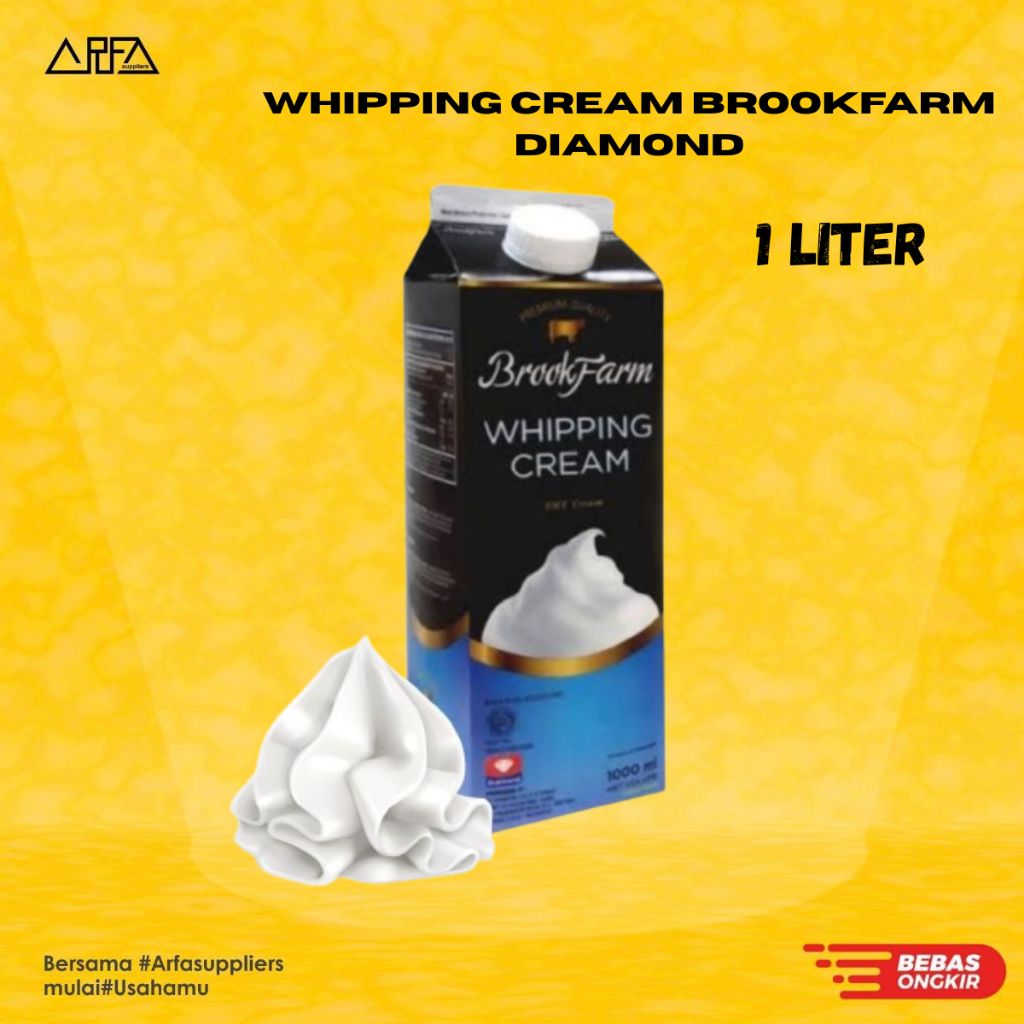 [Whispers] Whipping Cream Brookfarm Diamond 1 liter