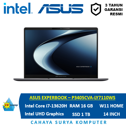 Asus ExpertBook P3405CVA-LY7110WS / Intel® Core™ i7-13620H