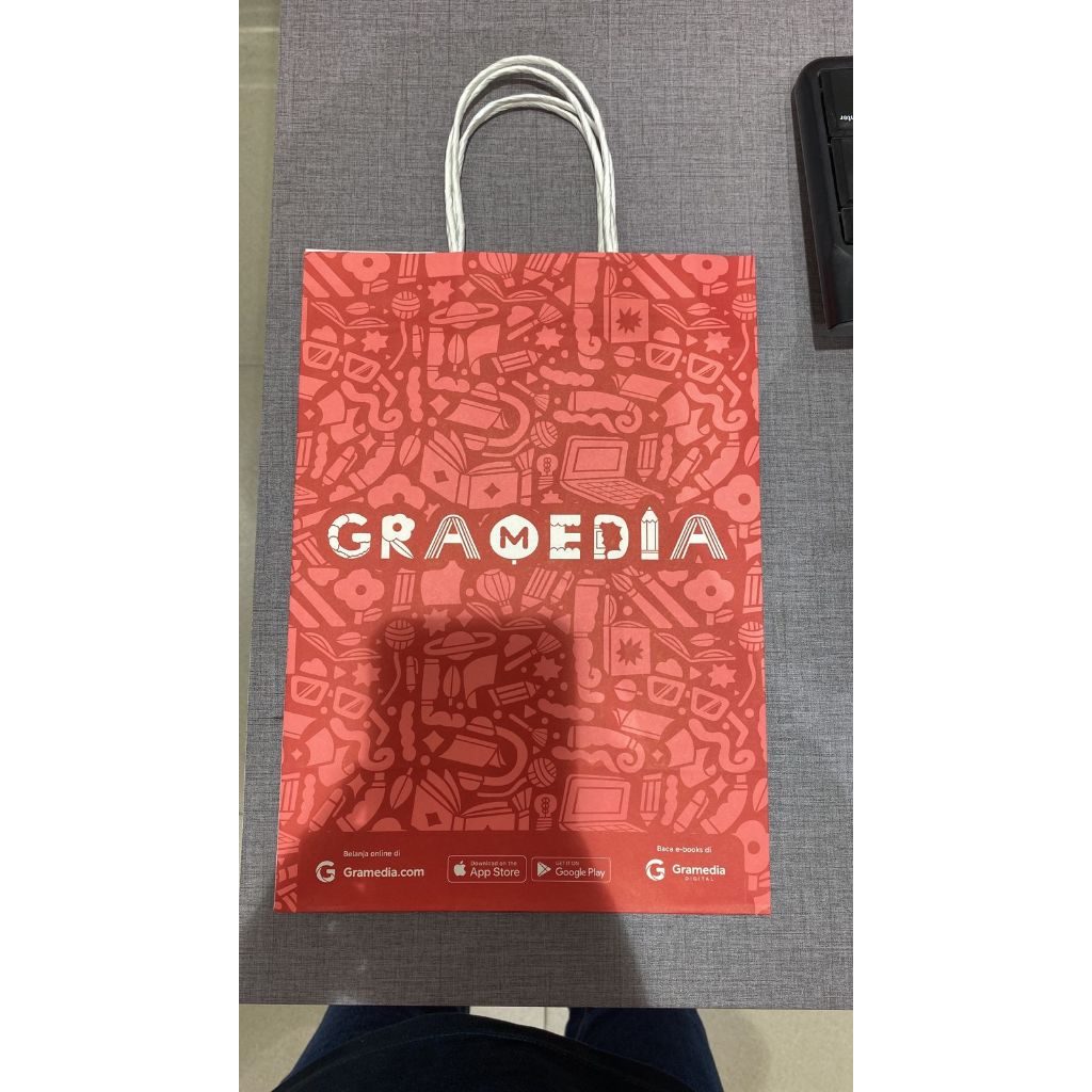 

Gramedia Pekanbaru - GRAMEDIA PAPER BAG 2 SIDE M 2025
