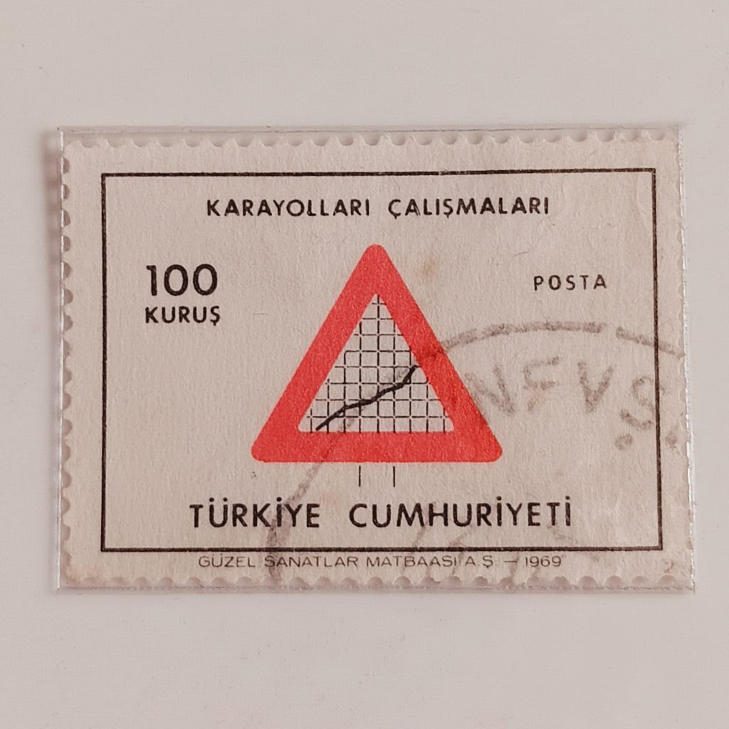 

(AD) Perangko Turki 1969 Development (1969) - "Highways" 100 kuruş Used