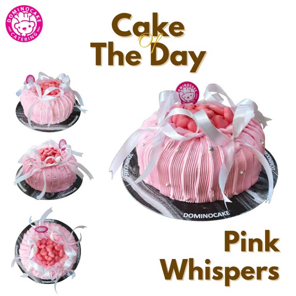 

Dominocake | Pink Whispers 15 Cm | Cake Of The Day