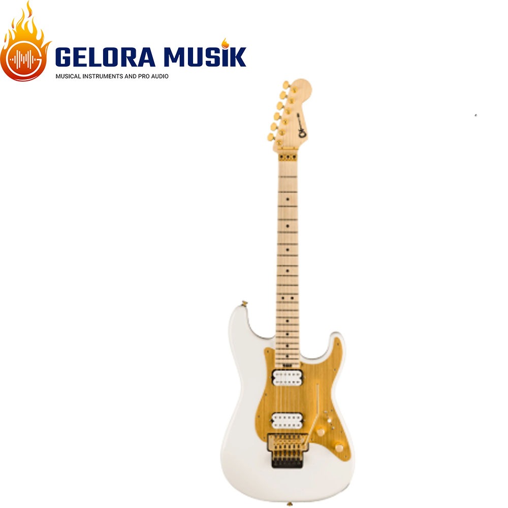 Gitar Elektrik Charvel Pro-Mod So-Cal Style 1 HH FR, Maple FB, Snow White