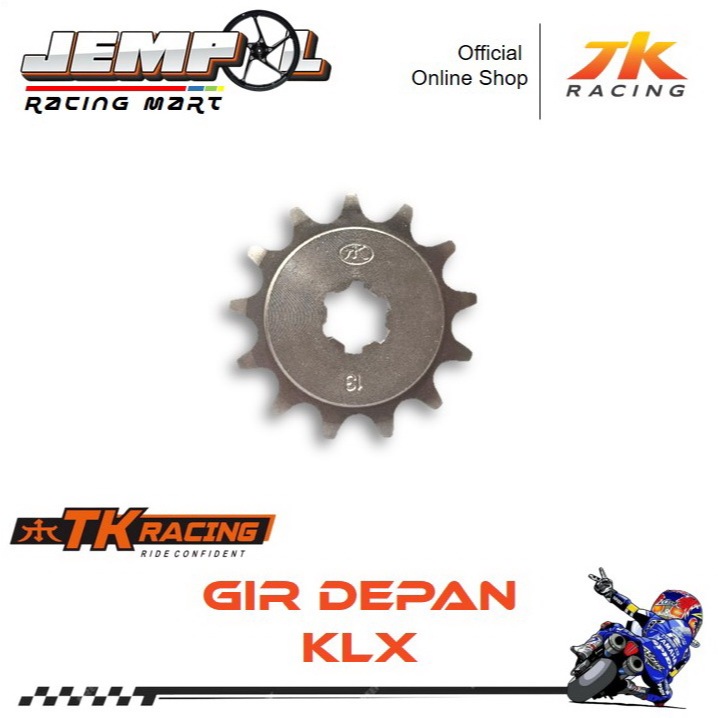 TK Racing Gear Gir Depan Kaze KLX 428 Ukuran 13 14 15 16 Original