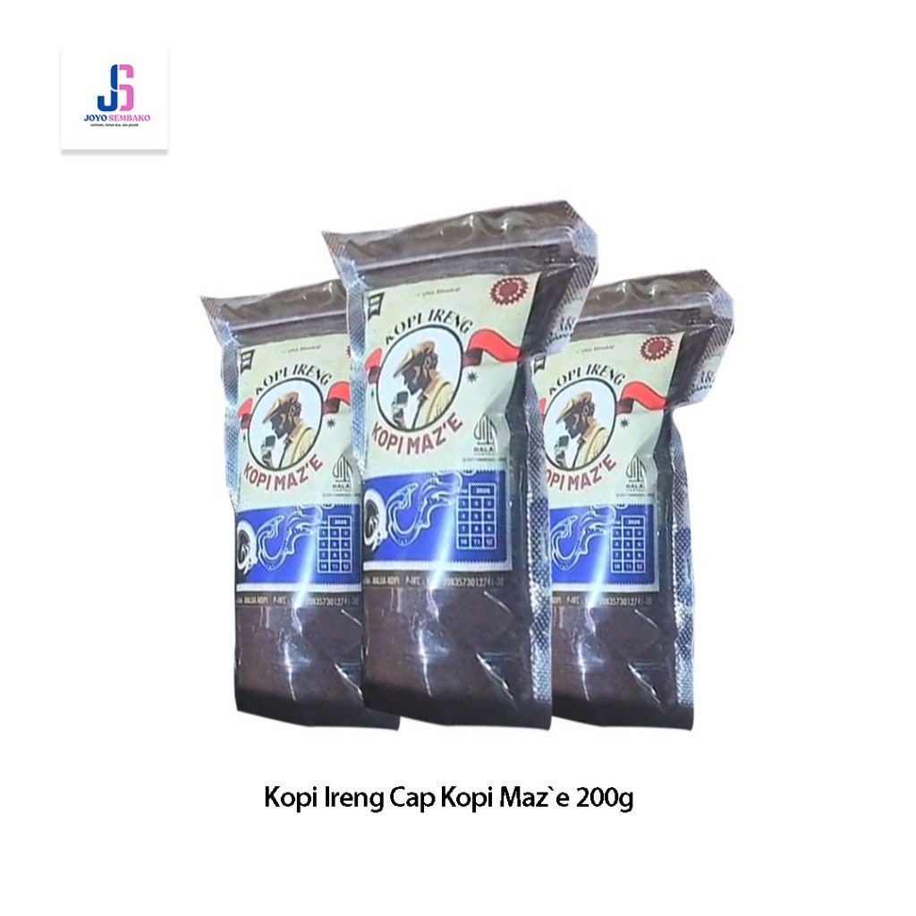 

KOPI IRENG CAP KOPI MAZÉ 200G