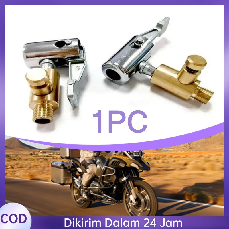 Air Chuck Alat Isi Angin Ban Kepala Untuk Ban Mobil Kepala Pompa Angin Mobil Adaptor Pompa Tire Chuc