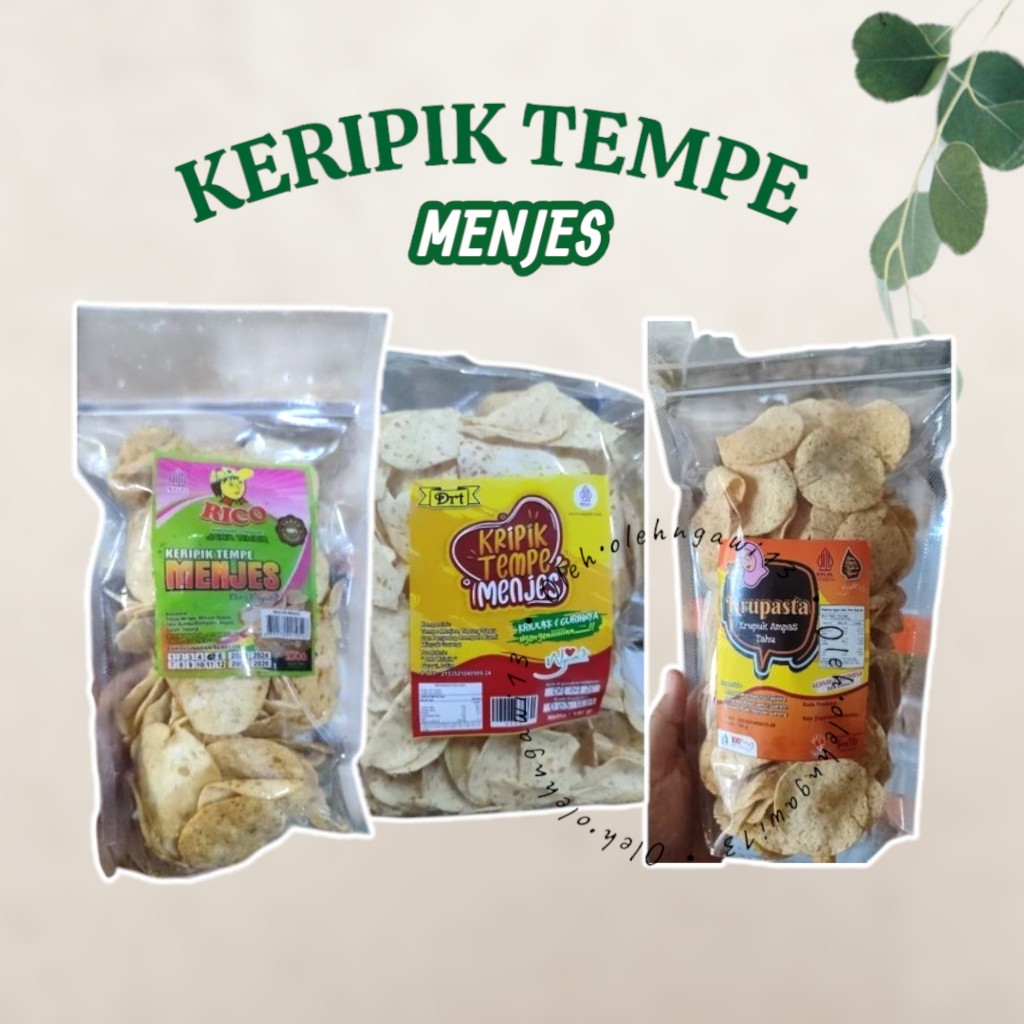 

KERIPIK TEMPE MENJES, KERIPIK TEMPE, OLAHAN TEMPE