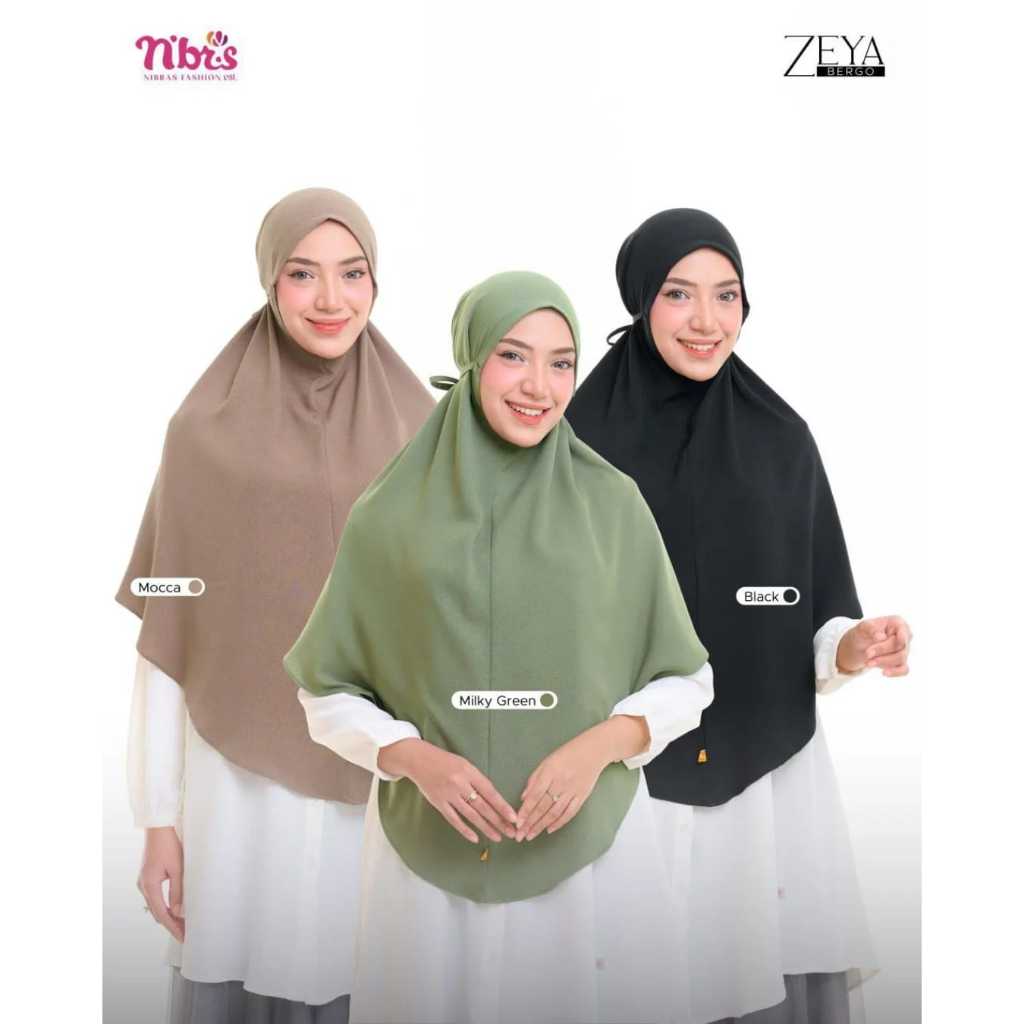 BERGO NIBRAS ZEYA BERGO HIJAB TERBARU