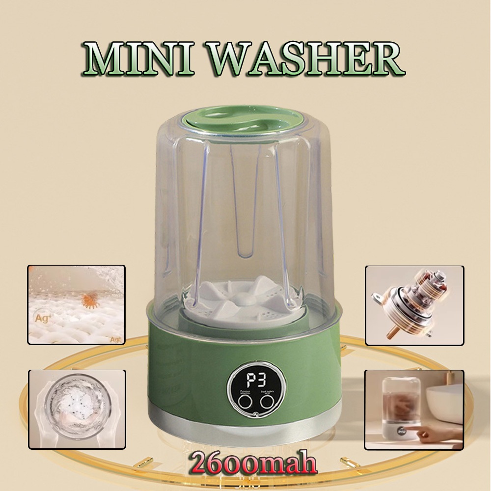 Mesin Cuci Mini Portable/ Mesin Cuci Portable USB/Mesin Putar Pencuci Pembersih