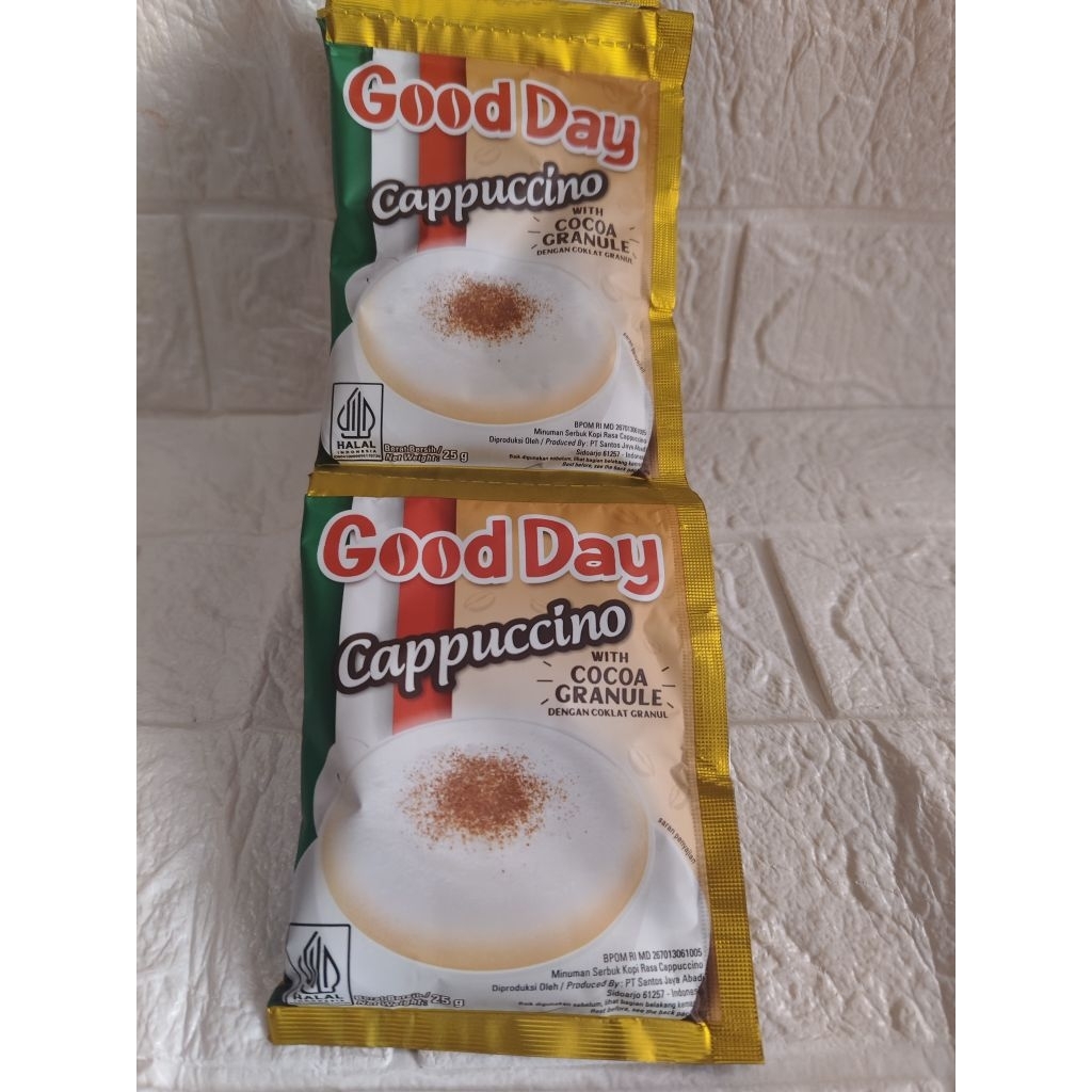 

Goodday Capucino renceng isi 10 pcs