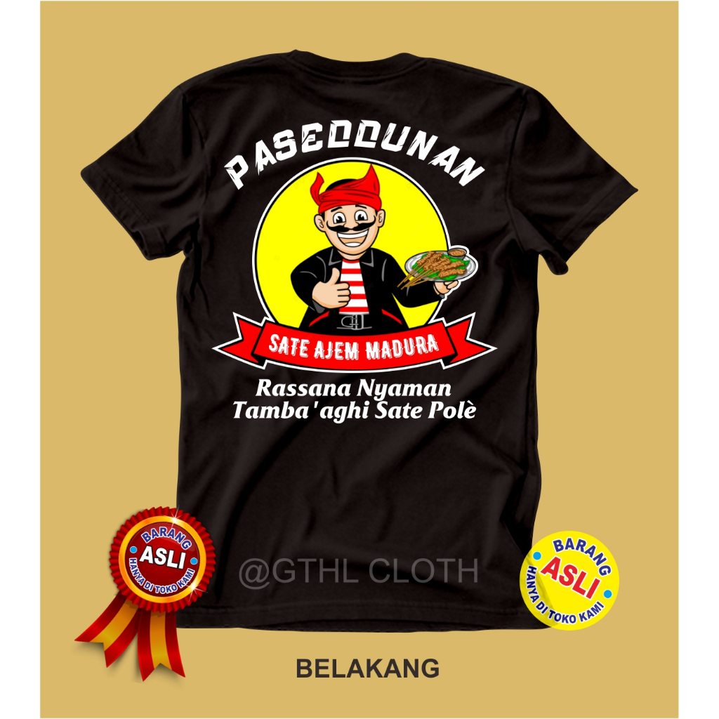 KAOS PAYUBAN SATE AYAM MADURA VIRAL